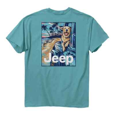 Jeep Dog Buddy T-Shirt Size XL Comfort Colors Shirt Screen printed design