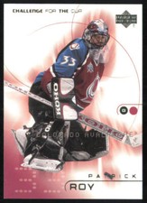 Patrick Roy 2001-02 Upper Deck Challenge for the Cup #20 Colorado Avalanche