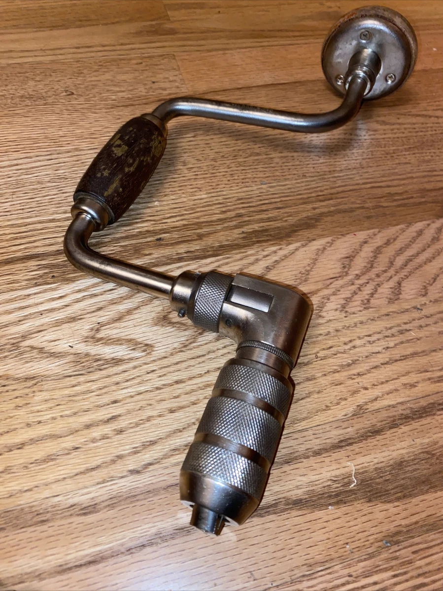 Vintage P C 1606 Brace Bit Drill Hand Drill Ratcheting Auger And 3