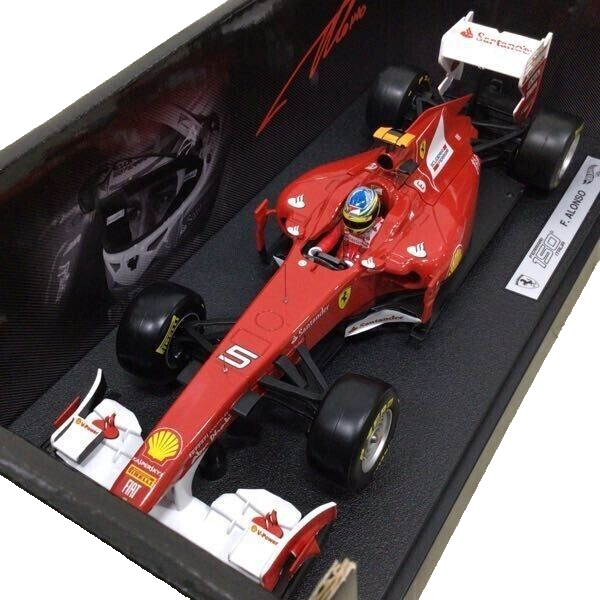 Hot Wheel 1/18 Ferrai 150 Italia Fernando Alonso W1073 Toys Mini