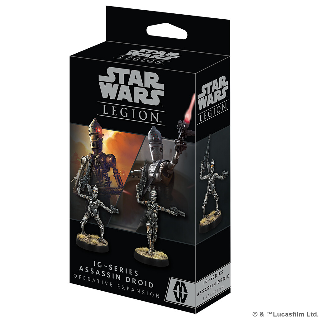 Star Wars Legion: Дроиды-убийцы серии IG, оперативное дополнение SWL99, Совершенно новое