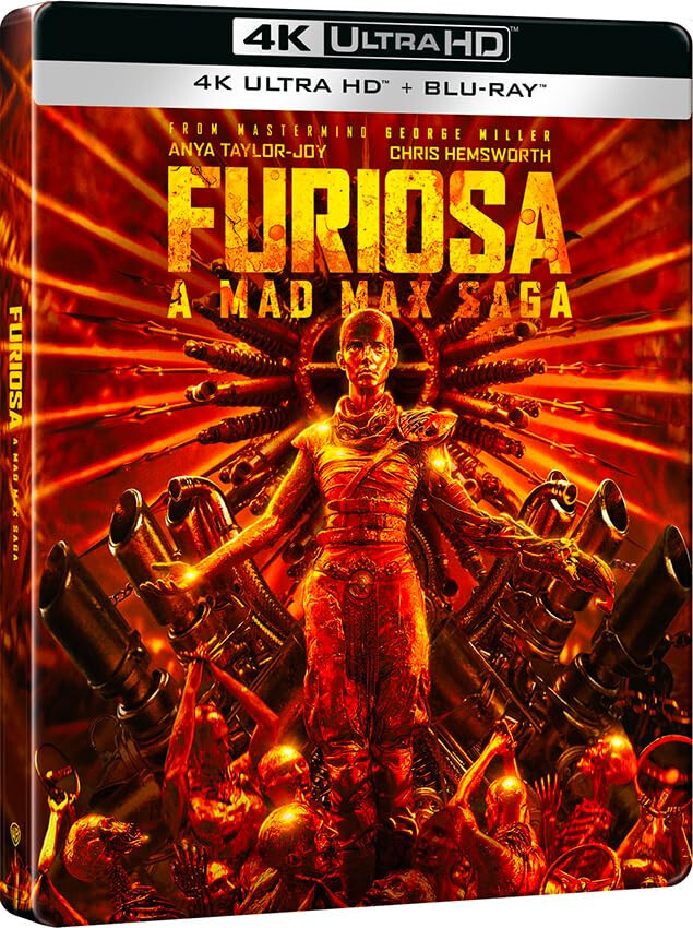 Furiosa: A Mad Max Saga - Steelbook 3 (4K Ultra HD + Blu-Ray Disc - SteelBook)