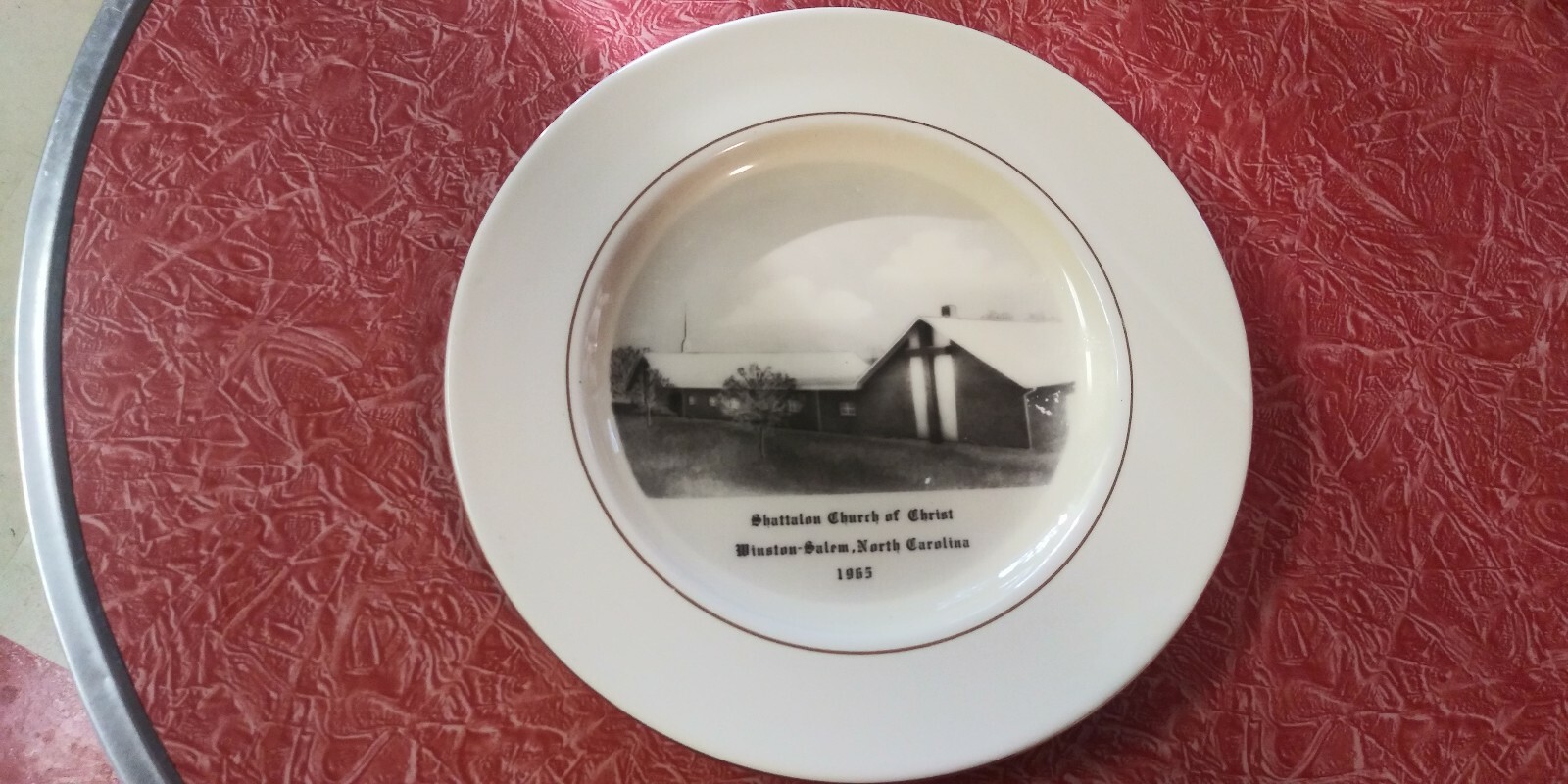 VINT. SHATTALON CHURCH OF CHRIST. WINSTON SALEM NORTH CAROLINA 1965