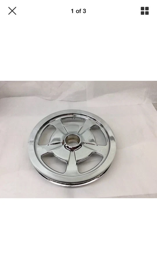 Harley Chrome 2000-23 Street Glide Polea Touring OEM 37781-09 Directo Foto 3 de 4