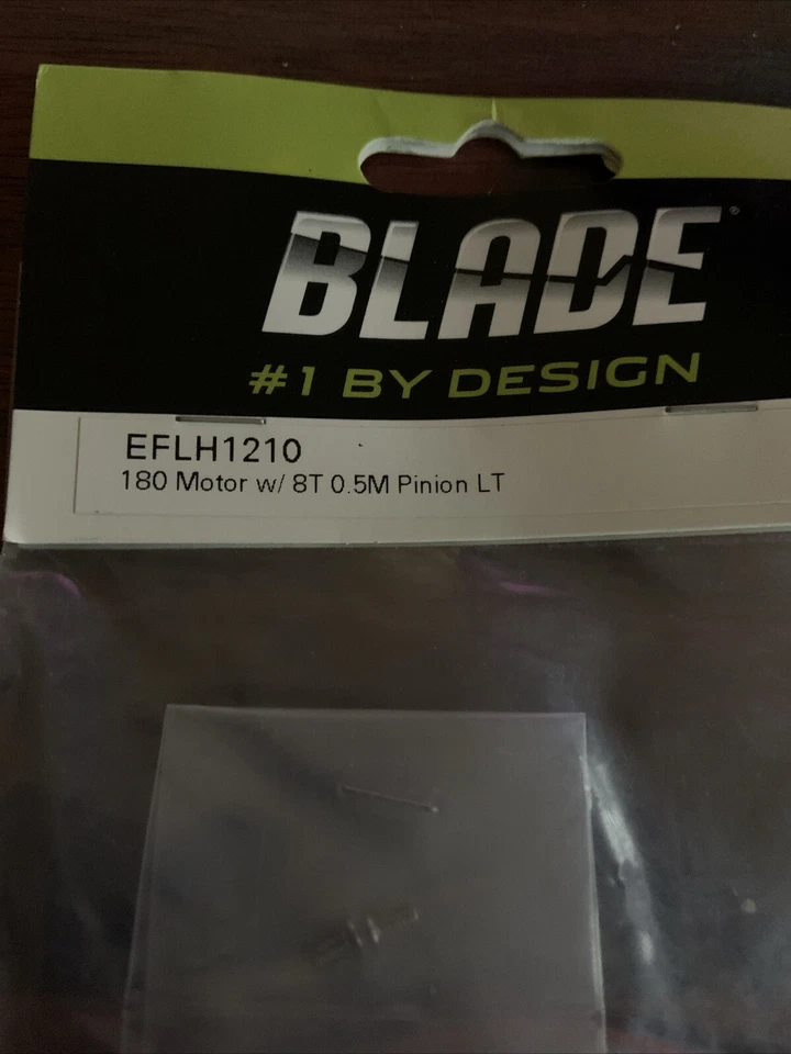 BLADE #1 BY DESIGN EFLH1210  Motor W/ 8t 0.5m Pinion LT - Image 2 of 3