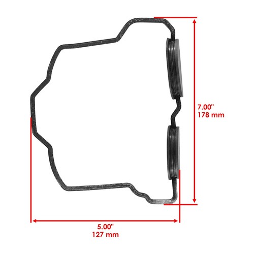 Cylinder Valve Camshaft Exhaust Rocker Arm Gasket fits Honda CRF250X 2004 - 2017 - Imagen 8 de 10