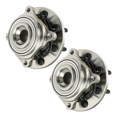 4WD Pair Front Wheel Bearing Hub for Ford F-250 F-350 Super Duty DRW 2011-2016