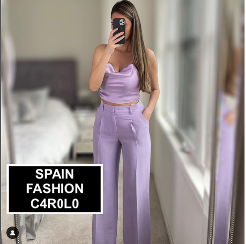 ZARA NEW WOMAN HIGH-WAIST FULL LENGTH 