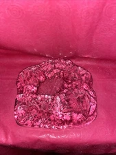 Crystal glass Volcano/Iceberg Ornament Glass Tray, Ashtray