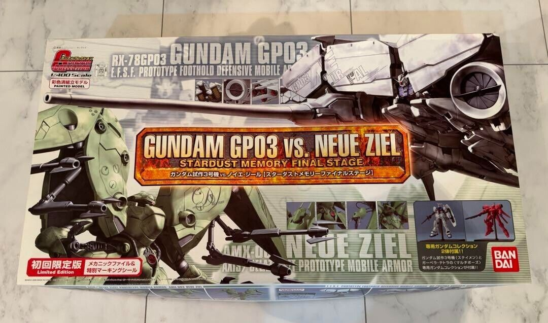 Gundam Collection 1/400 Gundam Prototype Unit 3 vs Neue Ziel
