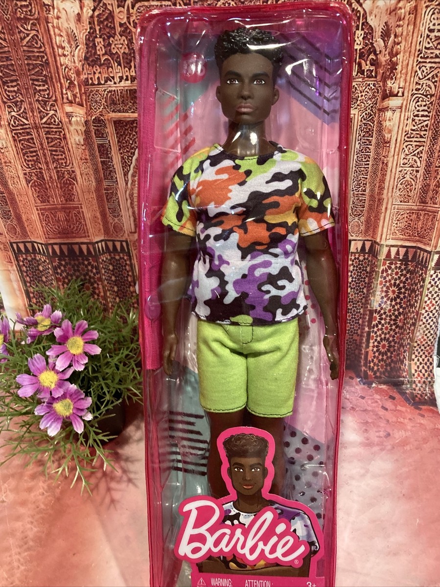 Barbie Fashionistas Bendable Ken Barbie 2020 Ken Doll African