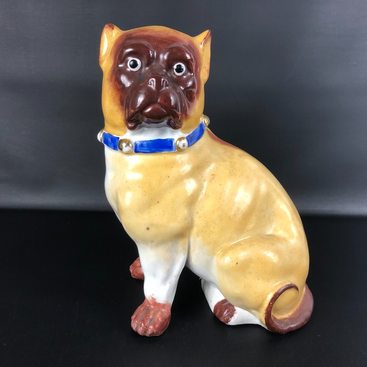 専用　llic dog figurine／vintage／bulldog Vintage Bulldog Figurine Mortens Studio - A Dogs Tale