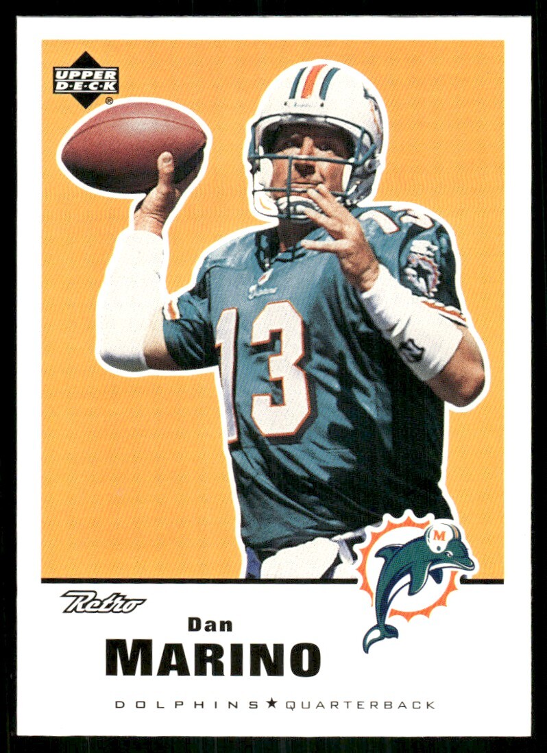 ダン・マリーノ マイアミ・ドルフィンズ カード Dan Marino Miami Dolphins #79 1999 Upper Deck Retro Football Card