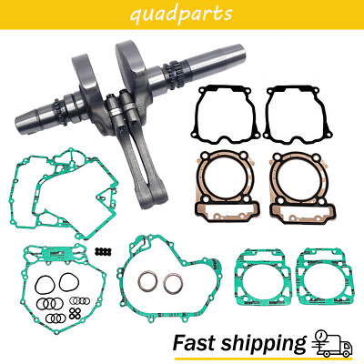 420219665 Crankshaft W/Gasket Kit For Can-am 800 BRP Renegade Bombardier New USA
