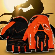 Motorcycle Motorbike Fingerless Gloves Driving Racing Half Finger Gloves for Men