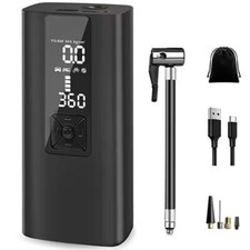Inflador de Neumáticos Digital 12V Inalámbrico Mini Eléctrico Inteligente Coche Neumático Bomba de Aire 150PSI