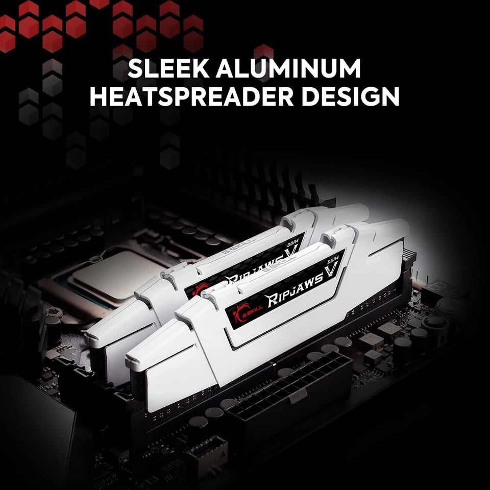 G.Skill RipJaws V 32GB DDR4 3200MHz Gaming Memory AMD Intel High Performance - Image 4 of 4