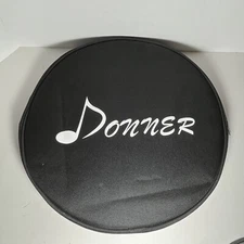 Double Sided Drum Pad 11 1/2 inch Silent Drum Practice Pad With Case - Pre Owned