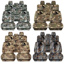 Truck Seat Covers Fits 2015-2018 Ford F150 Front Rear Camouflage Seat Covers Truck Seat Covers Fits 2015-2018 Ford F150 Front Rear Camouflage Seat Covers