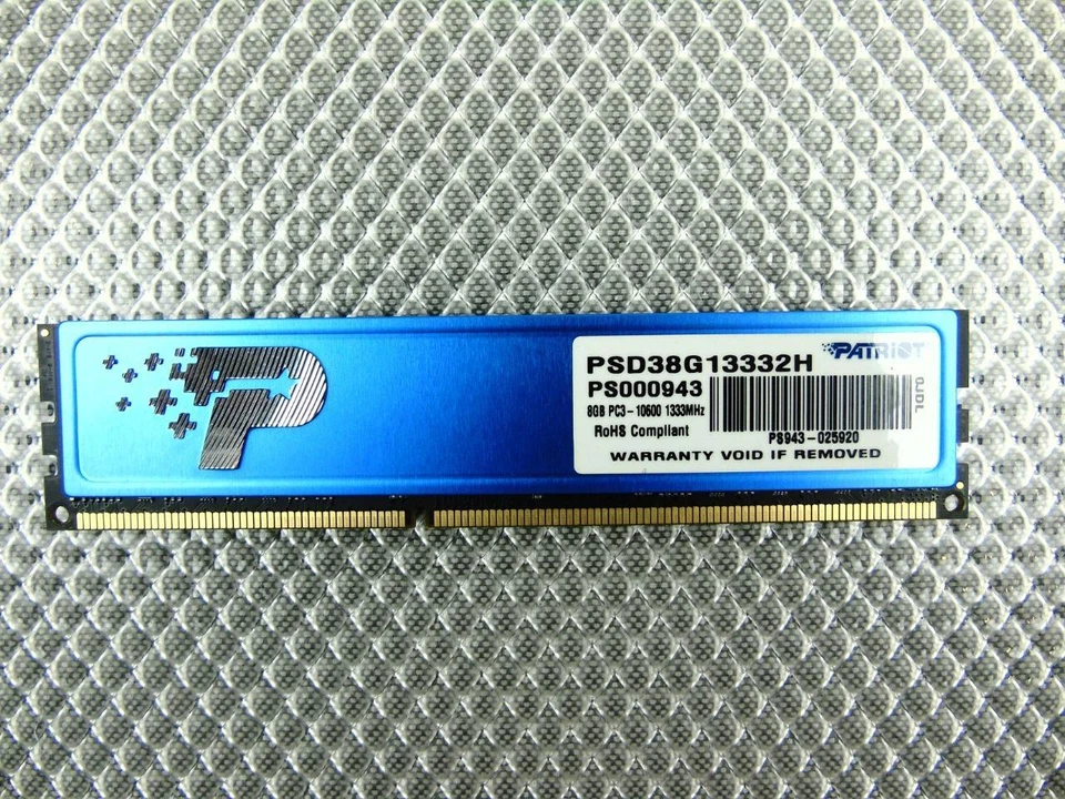 16GB (2 x 8GB) PC3-10600 1333MHz DDR3 Memory - Patriot PSD38G13332H - Image 4 of 4