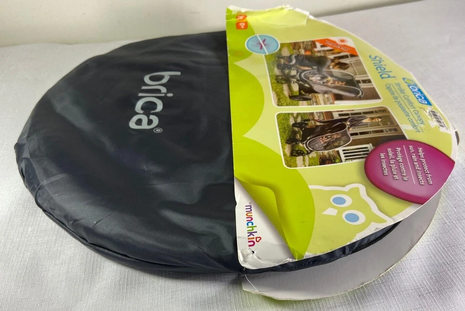 Коляска Munchkin Brica комфортный навес защита от солнца дождя и насекомых новая - Изображение 3 из 4