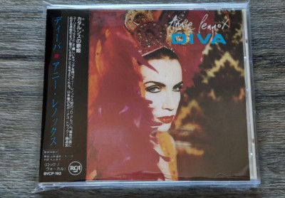 ANNIE LENNOX - DIVA (CD, 1992 BMG JAPAN, +1 BONUS TRACK!!!, +OBI) VG W130