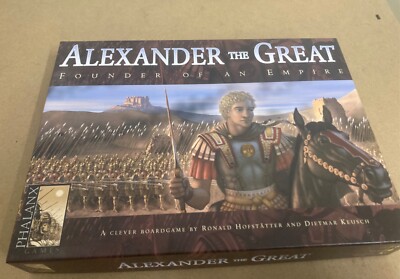 Brettspiel Alexander der Große 2-5 Spieler, Phalanx Spiele. Alter 10+ 