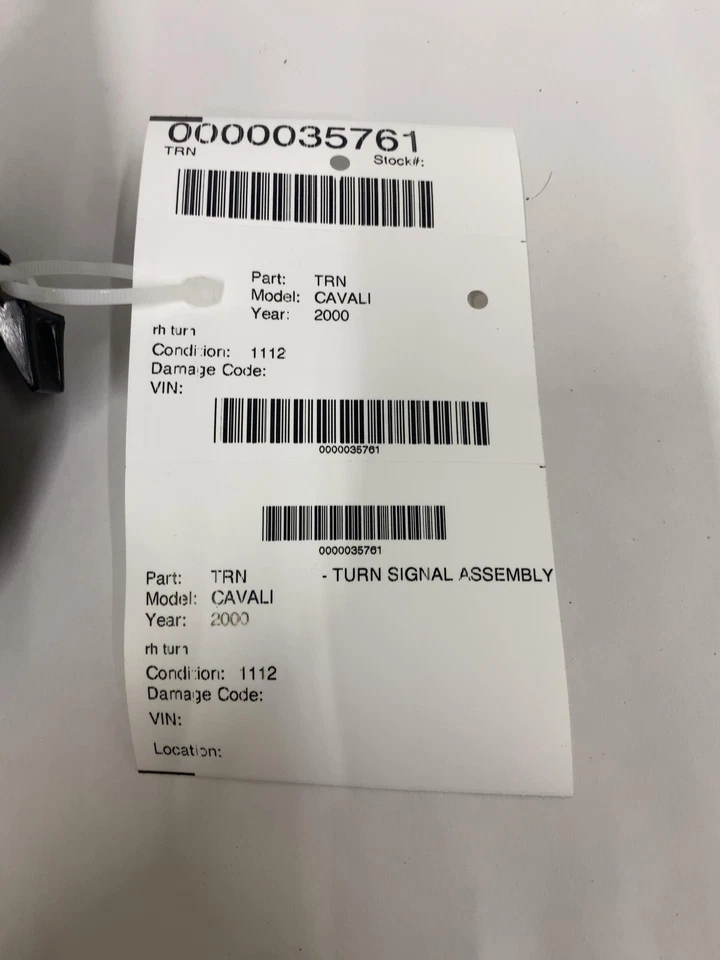 Chevrolet Cavalier 2000 conjunto de señal de giro derecha Foto 4 de 4