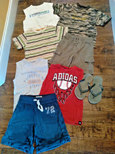 GUC Boys Lot of 8 Everyday Play Condition Old Navy Gap Gymboree Adidas 5/6