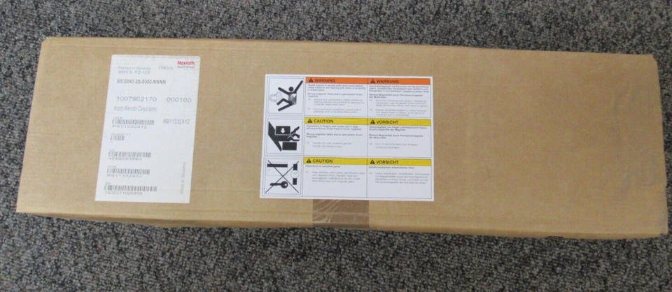 Bosch Rexroth MCS040-3S-0300-NNN "U" canal lineal imán pista 300 mm Foto 4 de 4