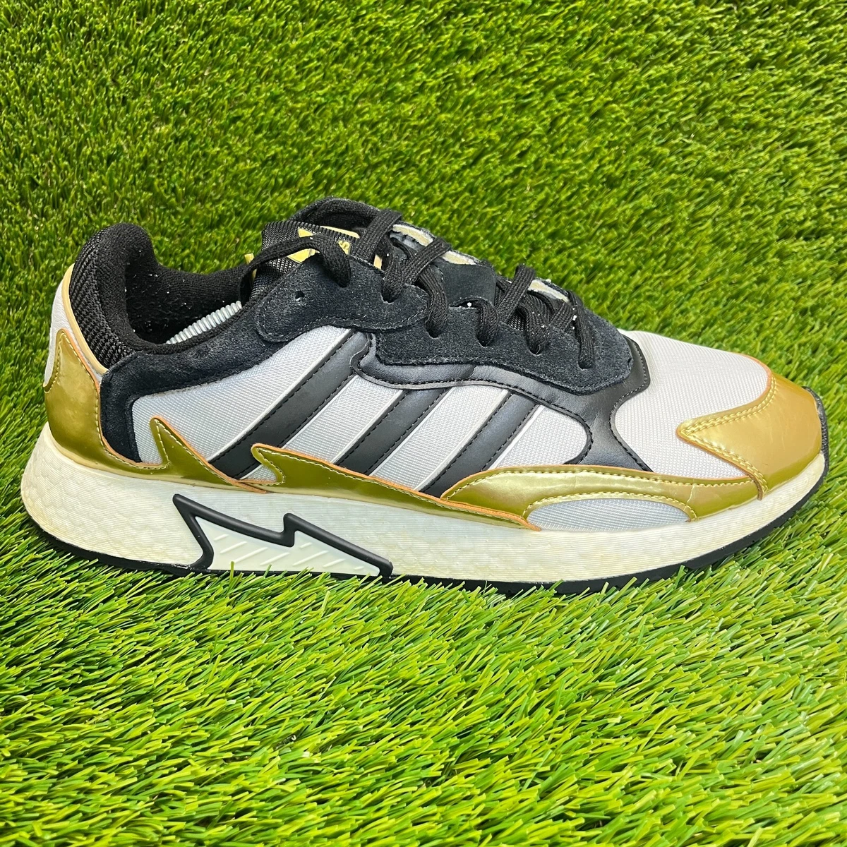 Adidas  Tresc J Running Shoes White/black/gold 9.5 adidas WMNS Tokyo - Off White / Core Black / Gold Metallic  main image 4