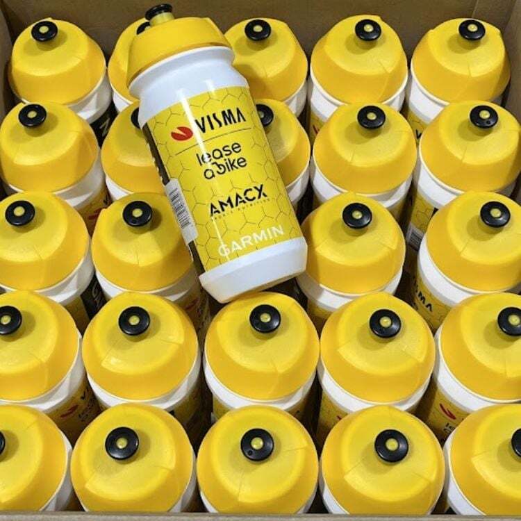 Jumbo Visma ネーム入りボトル 選手支給品 Jumbo Visma ボトル ワウト ユンボヴィスマ プロ