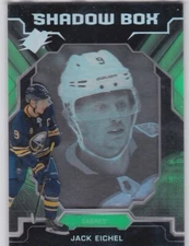 19/20 SPX..JACK EICHEL..SHADOW BOX..CARD # S-JE..SABRES..FREE COMBINED SHIP