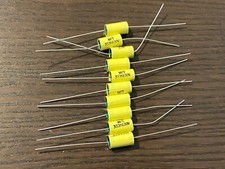 Qty 10 New .033 uf 630v Yellow Film Capacitors Guitar Tube Amp Tone 333K