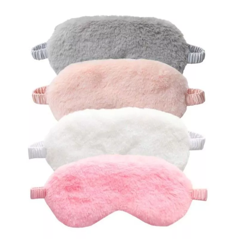 Plush Blindfold Plush Eye Blindfolds For Sleep Nap Eye Cover For