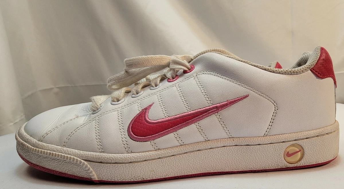 Nike Court Tradition Womens Casual Shoe Sneaker 315161 160 Sz 9.5 White Pink