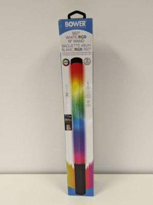 Bower 360 Degree Handheld Light Stick With Different Color Settings