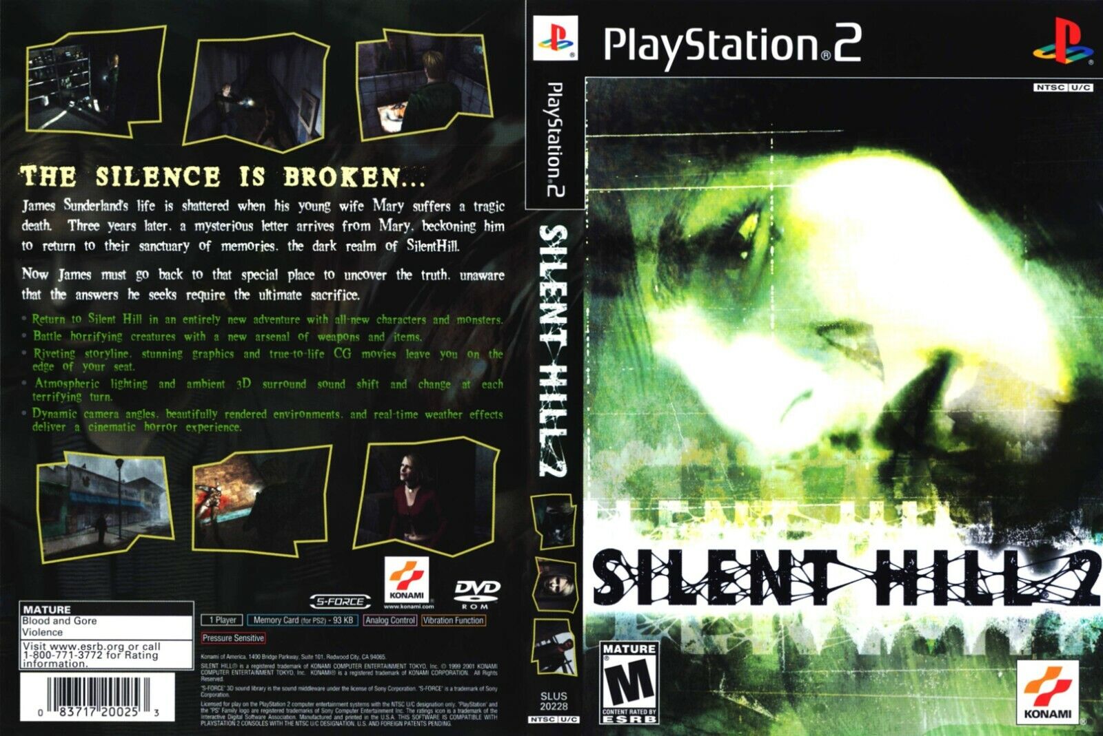 Silent Hill 2 - PlayStation 2