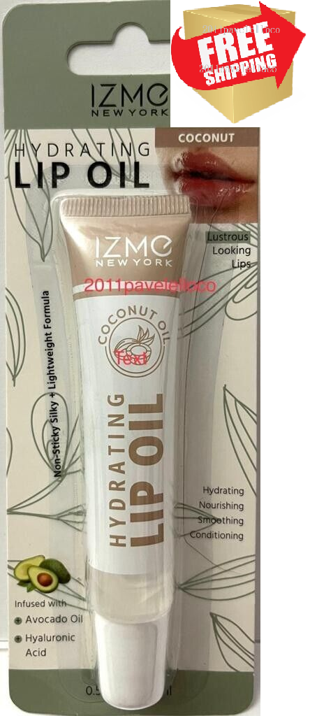 izme new york vitamin c oil lip gloss * Coconut oil * Smoothing, Hidrating & Nourishing gloss shine Ageing Add Extra CoQ10:With CoQ10 Boosts L Carnitine Before Bed