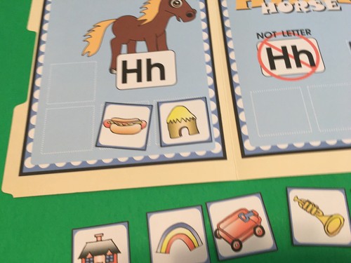 Hank Horse - Letter Hh - DIY File Folder game - Printed / Uncut | eBay