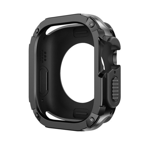 Armor Bumper Cover for Apple Watch Ultra2 9 8 7 6 5 2in1 PC + TPU Mod Frame Case - Zdjęcie 7 z 31