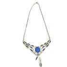 Carolyn Pollack Relios Sterling Lapis Lazuli Necklace Ring Cuff Lot of 7#S5608-1 — photo 6