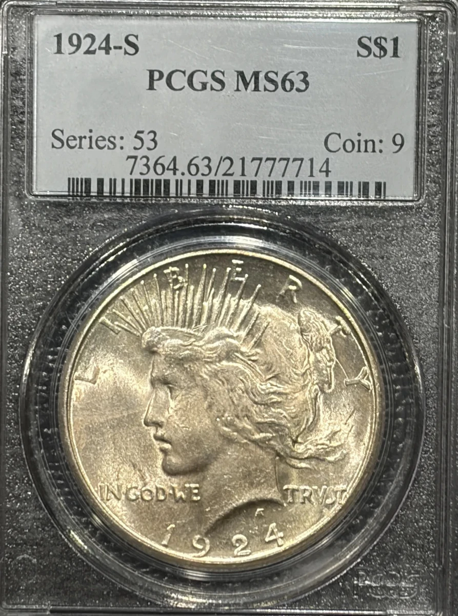 1924 Peace Dollars for sale | eBay
