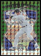2021 Panini Mosaic Producers Green #P4 Trevor Story   - FREE SHIPPING