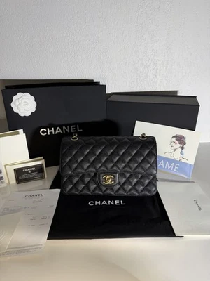 Sac À Main Chanel Timeless Classic 11.12 Noir - Photo 1/4