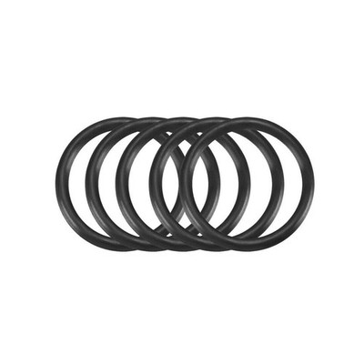 50pcs Black Nitrile Butadiene Rubber   O-Ring 9.6mm Inner Dia 1.2mm Width  *pt