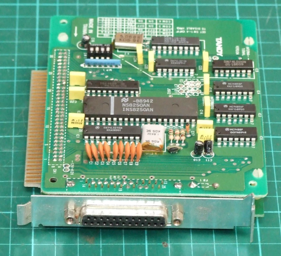 RS232C Serial board for Tandy 1000 SX EX HX  TX - Image 2 of 3