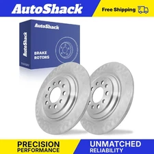 Rear Brake Rotors Pair for 2014-2023 Jeep Cherokee 2.0L 2.4L 3.2L V6