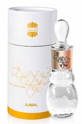 ORIGINAL Musk Silk 12ml - Ajmal Zedernholz Unisex Seide Misk 100% Perfume Oil