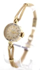 Rolex Orchid 14k Yellow Gold Vintage 14mm Manual Wind Ladies Cocktail Watch LW49